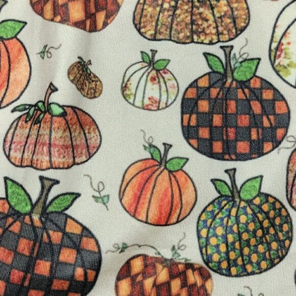 Girls Fall Pumpkin Thanksgiving Halloween Longsleeve Dress with Fringe Ruffle 3T - Picture 7 of 9